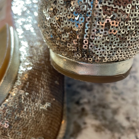 Talbots Ballet Flats Reese 1 Gold Leather Bottom Slip On Shoes Size 8.5M - Picture 10 of 11